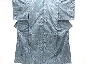 花蜀江紋織り出し本場泥大島紬着物(5マルキ)